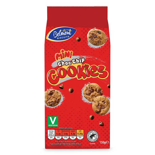 Mini Choc Chip Cookies | ALDI UK